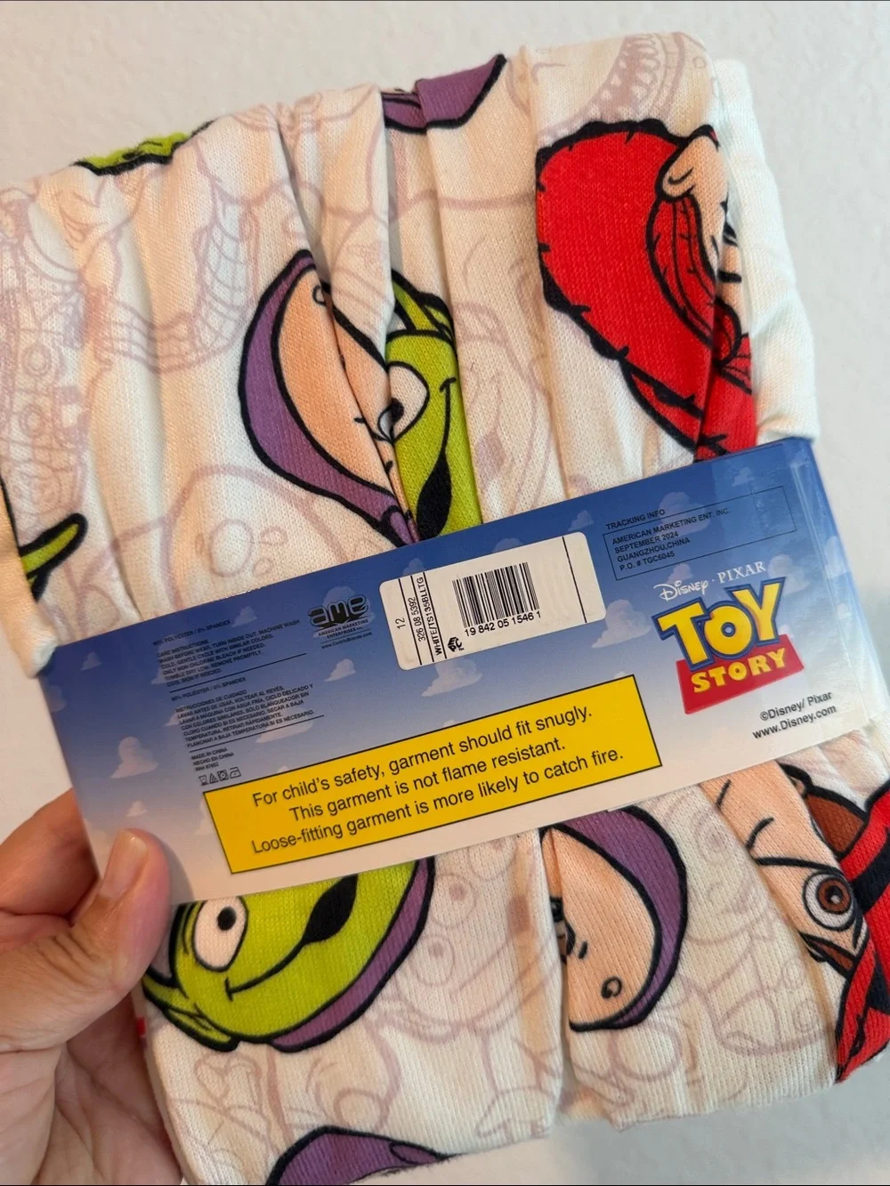 Disney Pixar Toy Story Kids 2-Piece Pajama Set - Long Sleeve